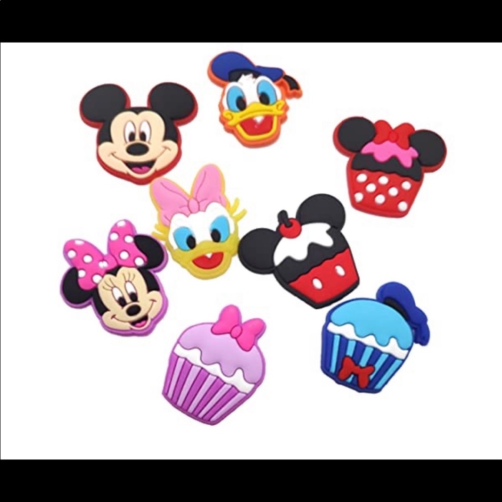 Disney Croc Jibbitz/ Charms 8 Pack
